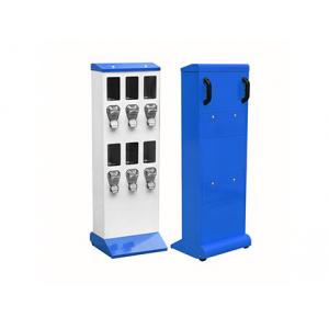 Colorful Capsule Vending Machine , Kids Vending Machine PC Metal Material