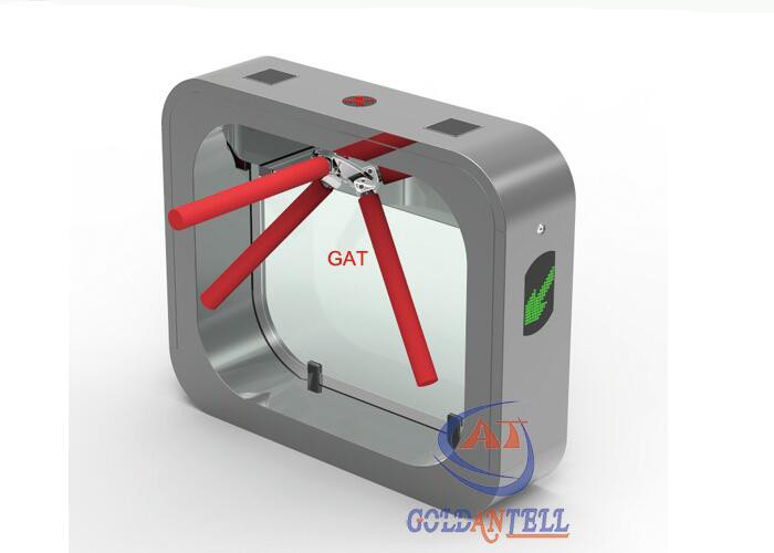 China Luxtry Electronic Tripod Turnstile , Custom Size Turnstile Security Systems for High Class Building wholesale