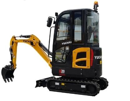Mini Crawler Excavators In Custom Colors New Compact Excavating Machine