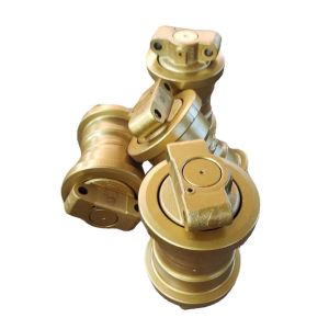 China Excavator Single Flange Track Roller E320D 8E5034 Bottom Roller wholesale