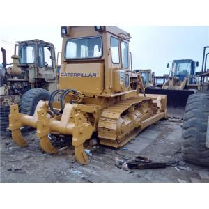 China New Paint Used CAT Bulldozer D6D , Heavy Equipment Dozer New Track Shoes 3 Shanks Ripper supplier