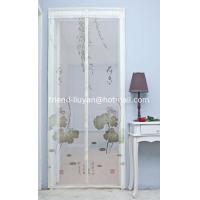 China Polyester Mesh Screen Door, Magnetic Door Curtain, Durable Use Magnetic Screen Door on sale