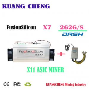 Aluminum Fusionsilicon X7 Miner Dash X11 Algorithm 262gh/S