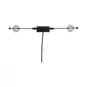 Auto FM Radio 3-28dBi Digital HDTV Antenna Glass Mount With Two Suction Cup