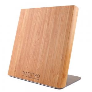 Cutlery Natural Bamboo Wood Magnetic Knife Set Storage Holder Block