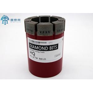 China NQ2 50mm Diamond Core Drill Bit NQ Geological Mining Use supplier