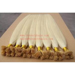 China 100% REMY hair extension, keratin bond hair extension 12-30 length supplier