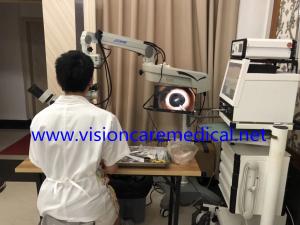 China FDA Marked Ophthalmic Surgical Microscope for Retinal Vitreous Surgery with Video Adapter on sale 
