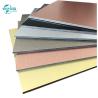 China Silver Sandwich Composite Panels Cladding 3mm Thickness For Optimal Insulation And Strength In Buildings wholesale