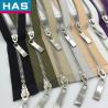 China #7 #8 Smooth Two Way Metal Zip Auto Lock Slider Zipper Precise Precise wholesale