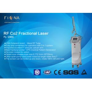 Rf Laser Scar Removal Machine ,  Ultra Quiet Co2 Laser Beauty Equipment