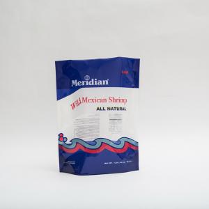 1lb Mexican Shrimp Stand Up Plastic Pouch Printed Plastic Bags With Zipper