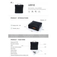 China mini personal gps tracker for kidnapping Black LK910 on sale