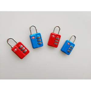 Professional TSA Accepted Luggage Locks  64.9g Colorful For Luggage Bag