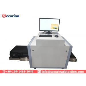 China Lightweight 80KV Generator X Ray Baggage Scanner 100kg Conveyor Max Load supplier