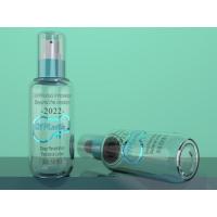 China Green Color Transparent Plastic Cosmetic Bottles For Essental Oil Personal Care for sale