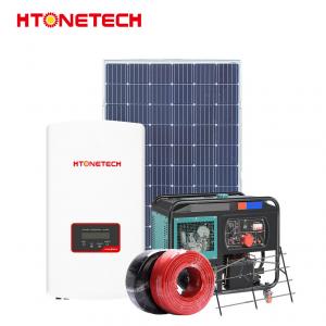 Mini Panel Solar Hybrid Power Systems with IP65 Junction Box