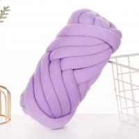 China 100% PO Chunky T-Shirt Core Yarn Tape Yarn For Hand Knitting Blanket Cushion on sale