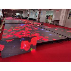 China China P4.81 Disco Party Event Portable Panel Entertainment 3D Mirror LED dance floor panels Cost supplier