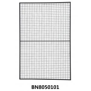 Assembled Pallet Rack Back Guard , Square Tube Framed Wire Mesh Panels