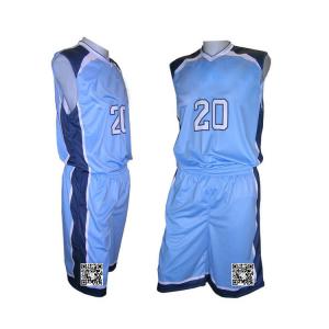 China Custom Sublimaed 2015 Basketball Uniforms With Your Own Logo Design supplier