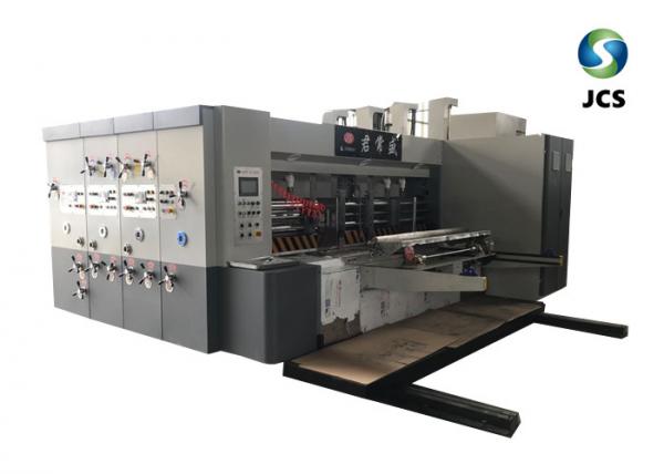 Electric Printing 405mm Rotary Die Cutting Machine Attached Slotter Function