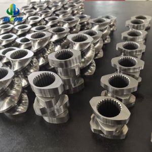 China High Precision Twin Screw Elements for Polymer Compounding in Plastic Industry Parallel Twin Screw Extruders wholesale