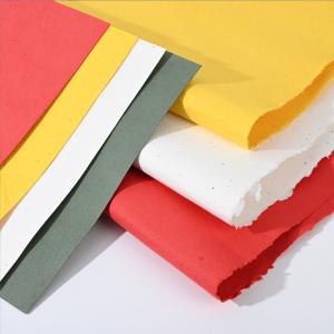 China Colorful Plantable Embedded Seed Paper Handmade For Companies supplier