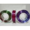 silk triple color filament,silk filament, pla filament,manufacturer