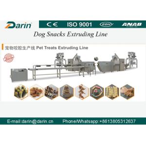 China L'animal familier traite/aliment pour chiens faisant la machine/l'extrudeuse aliments pour chiens avec le PLC et l'écran tactile supplier