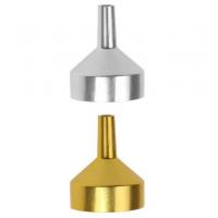 China Popular Silver Perfume Funnel , Small Metal Funnel For 5ml 10ml Perfume Atomizer on sale