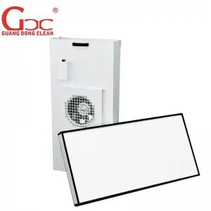 China GCC Vertical Laminar Air Flow Hood Cleanroom Fan Filter Unit With HEPA Filter supplier