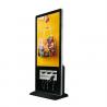 LG 55 Inch Standing LCD Advertising Display With Wire And Wireless Charging