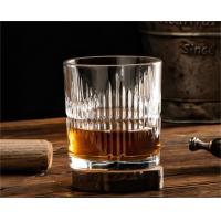 China 335ml Crystal Whisky Glass Lowball Glass for Cocktails Beverage Water on sale