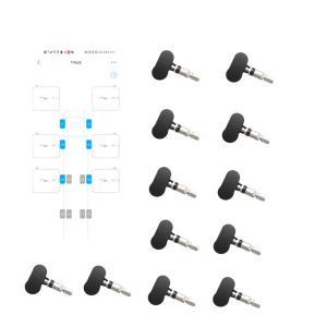 China Twelve Sensors RF Wireless Tire Pressure Monitoring System supplier