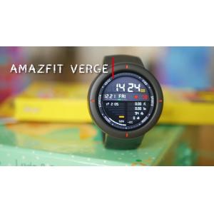 Global Version Amazfit Verge Smart Watch IP68 Waterproof AMOLED Screen Smart Sports Heart Rate Watch Amazfit Smart Watch