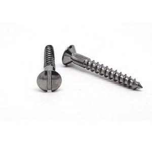 Slotted Flat Head Self Tapping Countersunk Screws For Urban Railway System
