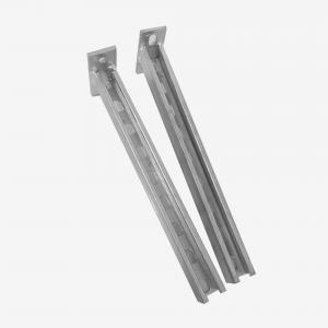 China 20cm Solar Without Arm Unistrut Cantilever Brackets Seismic Strut Channel Bracket supplier