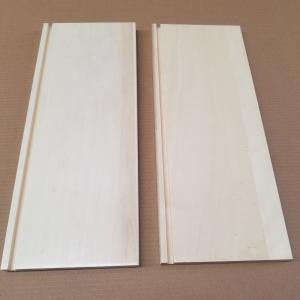 Drawer Furniture Backboard Panels Durable Grooved Poplar Paulownia Pine for Furniture