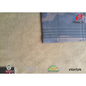 Paper Printing 3 Layer Microfiber Fleece Fabric With Medium TPU Membrane For Jacket