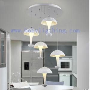 China Led Interior Lighting Fixture Ceiling Pendant Lamp Wite Shades supplier