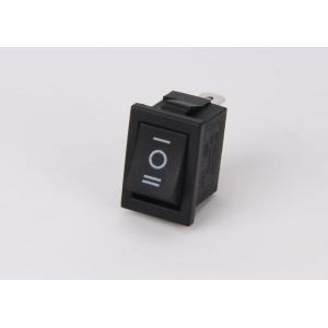 China Industrial 3 Pins Push Button Rocker Switch 21 * 15MM ON - OFF - ON PC Button supplier