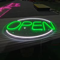 China Manufacturer customization hanging business neon store led open sign on sale