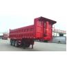 40T-100T 2 Axles or 3 axles heavy load dump tipping semi trailer truck , dump