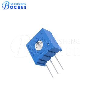 China 3386W SMD Multi Turn Trimmer Potentiometer 10k Through Hole Mounting wholesale
