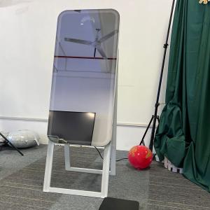 40 Inch Portable Selfie Mirror Photo Booth White Color With Printer