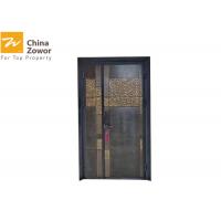 China Solid Structure Fireproof Entry Doors Environment Friendly 90 Minute Fire Grade on sale