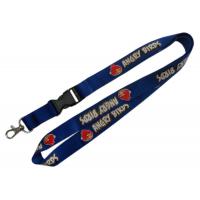 China custom design Promotional Logo Printed Lanyard PMS Color order qunantity Flat Polyester Lanyard on sale