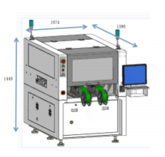 Machine d'étiquetage entièrement automatique à haut rendement pour la ligne de production SMT