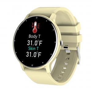 China Women Men Compass Barometer 5.0 Bluetooth Call Smartwatch Full Touch supplier